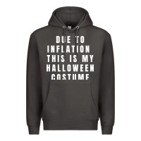Smoke due to inflation, this is my halloween costume pullover Premium Hoodie - longCreatives
