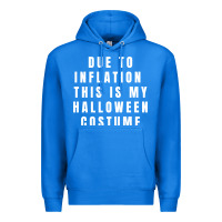 True Royal due to inflation, this is my halloween costume pullover Premium Hoodie - longCreatives