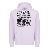 Lilac human rights quote protest political Premium Hoodie - longCreatives