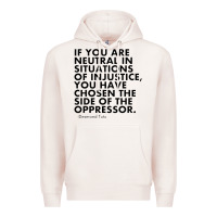 Pale Pink human rights quote protest political Premium Hoodie - longCreatives