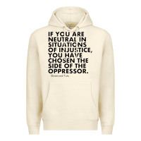 Sandshell human rights quote protest political Premium Hoodie - longCreatives