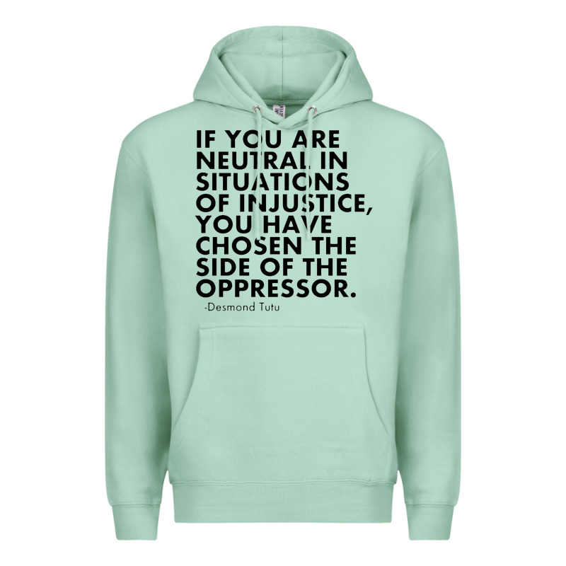 Human Rights Quote Protest Political Premium Hoodie by longCreatives | Teevron