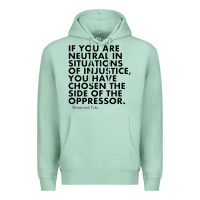 Seafoam human rights quote protest political Premium Hoodie - longCreatives