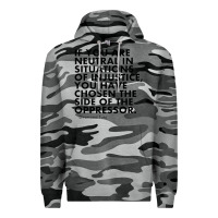 Slate Camo human rights quote protest political Premium Hoodie - longCreatives
