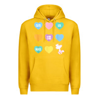 Lemon peanuts valentine candy heart Premium Hoodie - longCreatives