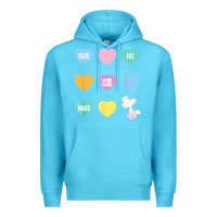 Ocean Blue peanuts valentine candy heart Premium Hoodie - longCreatives