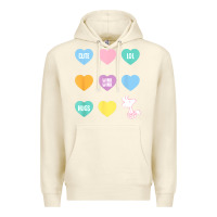 Sandshell peanuts valentine candy heart Premium Hoodie - longCreatives