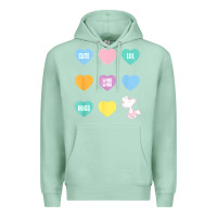Seafoam peanuts valentine candy heart Premium Hoodie - longCreatives