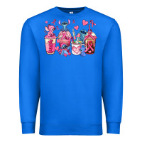 True Royal breast cancer stitch coffee cups Premium Sweatshirt - AdoDesignShop