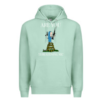 Seafoam Are You Threatening Me Funny Cartoon Halloween Premium Hoodie - longCreatives