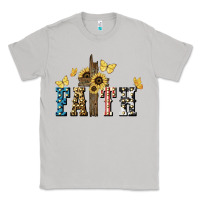Moon Dust Faith USA sunflower 4th of july Classic Tee - HowdyJamesFarm