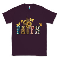 Plum Faith USA sunflower 4th of july Classic Tee - HowdyJamesFarm