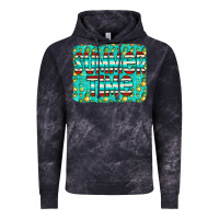 Cloud Black summer time glitter pineable Vintage Hoodie - CowCowDesign