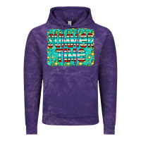 Cloud Purple summer time glitter pineable Vintage Hoodie - CowCowDesign