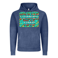 Summer Time Glitter Pineable Vintage Hoodie | Teevron