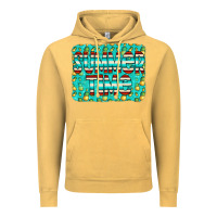 Vintage Mustard summer time glitter pineable Vintage Hoodie - CowCowDesign
