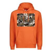 Carrot Longhorn Pattern Premium Hoodie - CowhideDigitalArt