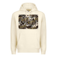 Sandshell Longhorn Pattern Premium Hoodie - CowhideDigitalArt