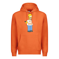 Carrot The Simpsons Homer Number 1 Dad Father's Day V2 Premium Hoodie - longCreatives