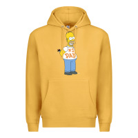 Mustard The Simpsons Homer Number 1 Dad Father's Day V2 Premium Hoodie - longCreatives