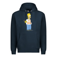 Navy The Simpsons Homer Number 1 Dad Father's Day V2 Premium Hoodie - longCreatives