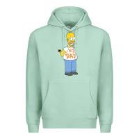 Seafoam The Simpsons Homer Number 1 Dad Father's Day V2 Premium Hoodie - longCreatives