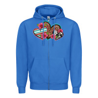 True Royal easter spring western hearts Zipper Hoodie - Artiststas