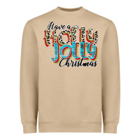 Mushroom have a holly jolly christmas Heavyweight Sweatshirt - CowhideDigitalArt