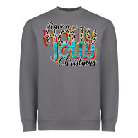 Storm have a holly jolly christmas Heavyweight Sweatshirt - CowhideDigitalArt