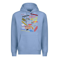 Colony Blue Just A Little Funk Premium Hoodie - longCreatives