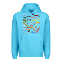 Ocean Blue Just A Little Funk Premium Hoodie - longCreatives