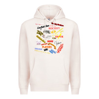 Pale Pink Just A Little Funk Premium Hoodie - longCreatives