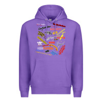 Purple Just A Little Funk Premium Hoodie - longCreatives