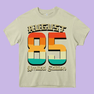August 85 Limited Edition Heavy Core Tee Designed By Bettercallsaul