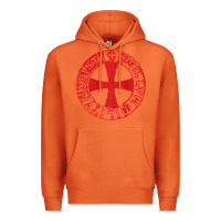 Carrot Mens Crusader Knight  Knights Templar Cross T  Badge Premium Hoodie - longCreatives