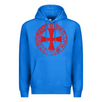 True Royal Mens Crusader Knight  Knights Templar Cross T  Badge Premium Hoodie - longCreatives