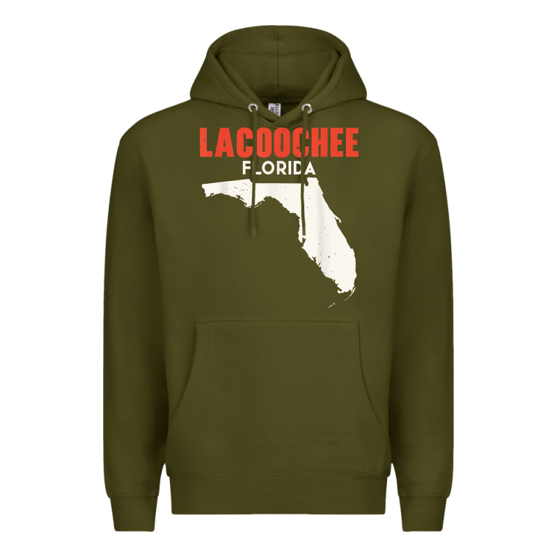 Lacoochee Florida Usa State America Travel Floridian T Shirt Premium Hoodie by longCreatives | Teevron