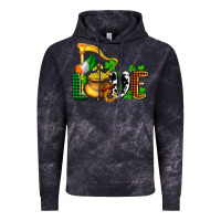 Cloud Black St. Patrick's Love and golds Vintage Hoodie - OliviaCreatesArt