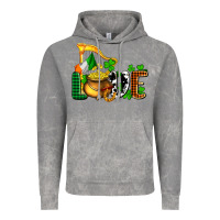 Cloud Rock St. Patrick's Love and golds Vintage Hoodie - OliviaCreatesArt