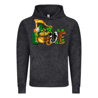 Vintage Black St. Patrick's Love and golds Vintage Hoodie - OliviaCreatesArt