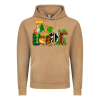 St. Patrick's Love And Golds Vintage Hoodie | Teevron