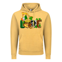 Vintage Mustard St. Patrick's Love and golds Vintage Hoodie - OliviaCreatesArt