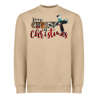 Keep Christ In Christmas Heavyweight Sweatshirt | Teevron