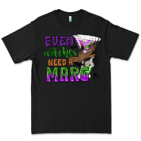 Black Even Witches Need a Marg Premium Tee - texasbilliewilder