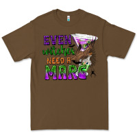 Cacao Even Witches Need a Marg Premium Tee - texasbilliewilder