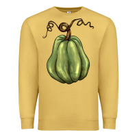 Antique Gold gourd green pumpkin Premium Sweatshirt - BarkalooDesign