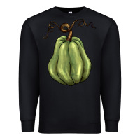 Black gourd green pumpkin Premium Sweatshirt - BarkalooDesign