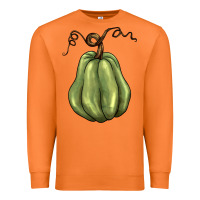 Carrot gourd green pumpkin Premium Sweatshirt - BarkalooDesign