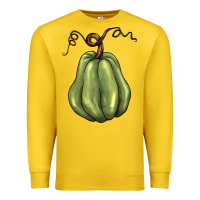 Lemon gourd green pumpkin Premium Sweatshirt - BarkalooDesign