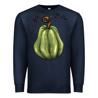 Navy gourd green pumpkin Premium Sweatshirt - BarkalooDesign